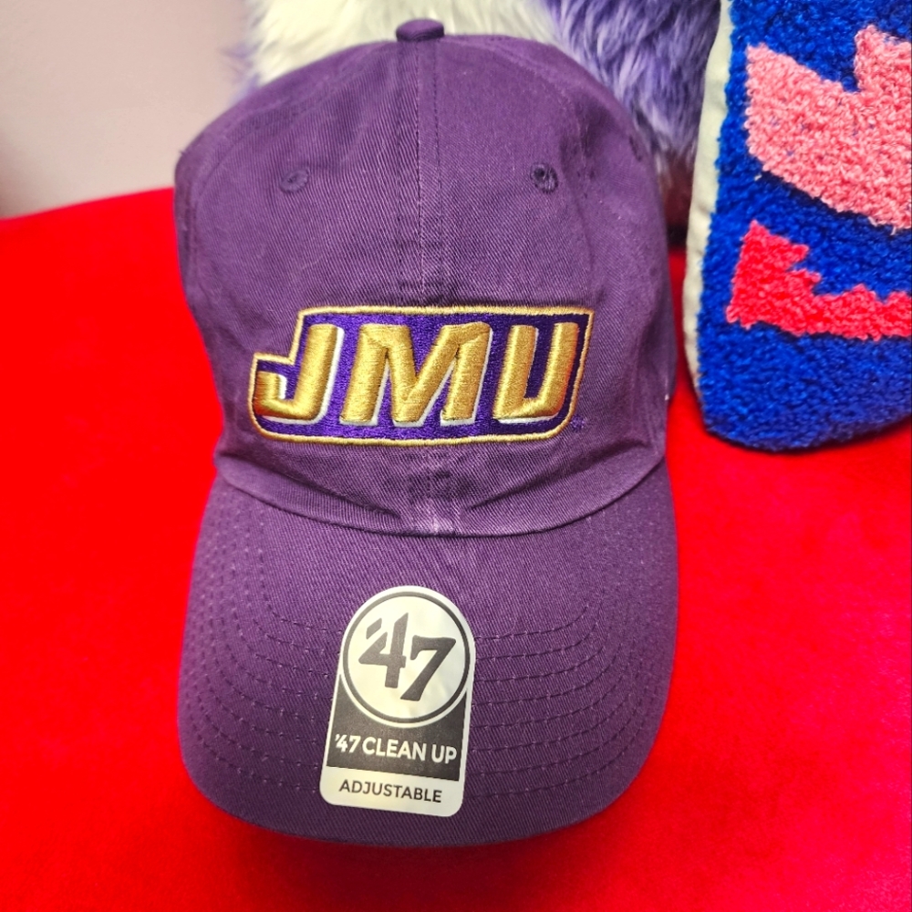 NWT James Madison University JMU 47 Brand Adjustable Dad Hat